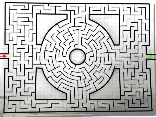 Лабиринт сложный