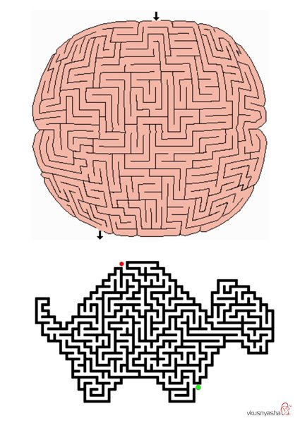 Лабиринт сложный