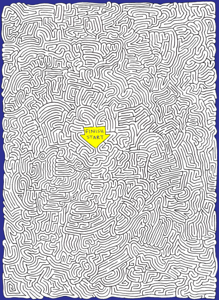 Лабиринт сложный