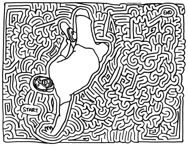 Очень сложный Лабиринт