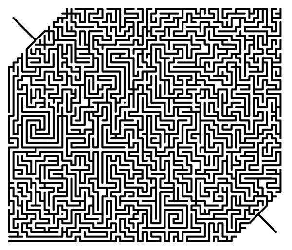 Лабиринт средней сложности