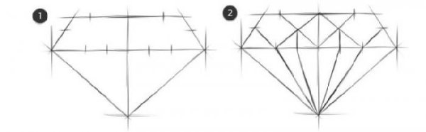 Симметрия карандашом
