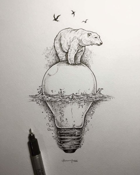 Странные рисунки карандашом