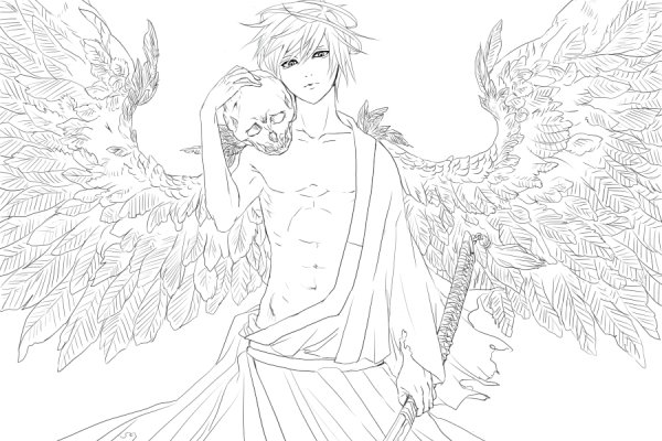 Рисунки аниме лёгкие мальчики