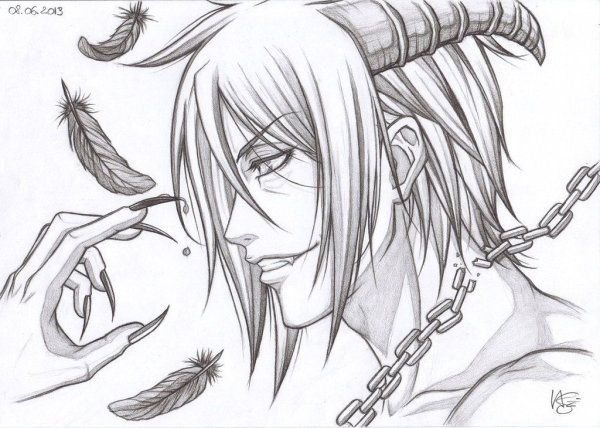 Аниме парни для срисовки