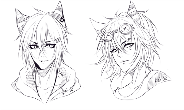 Раскраски аниме президент студсовета горничная