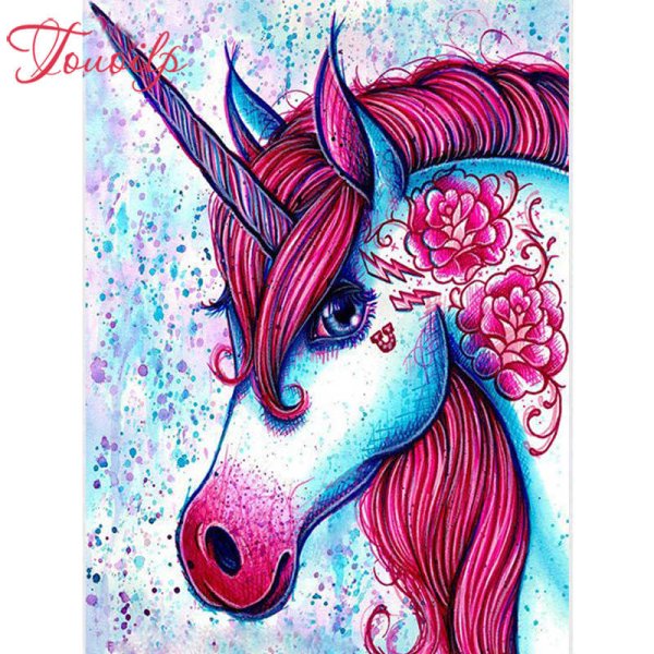 Красивые разноцветные Единороги