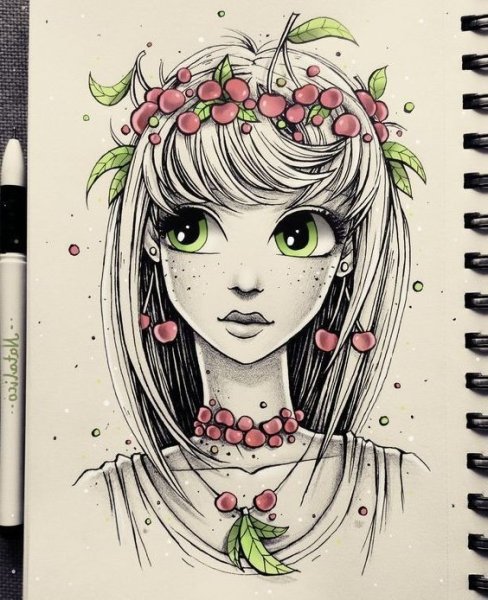 Красивые арты карандашом