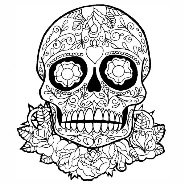 Антистресс череп