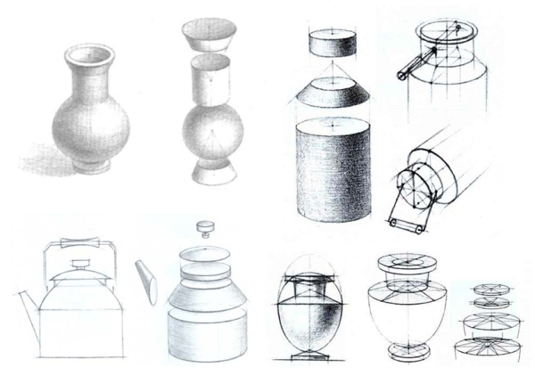 Конструктивное построение предметов