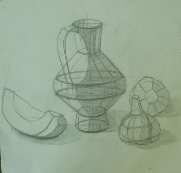 Экзамен по рисунку в художественную школу