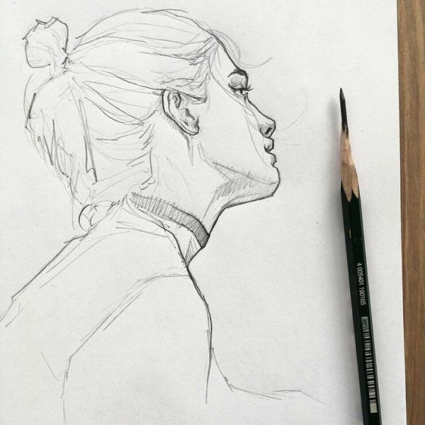 Эскизы карандашом