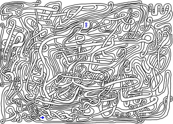 Очень сложный Лабиринт