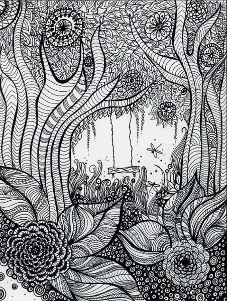 Раскраска "подводный мир"