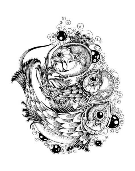 Ведьма Зентангл