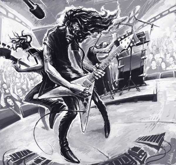 Абстракция эскиз