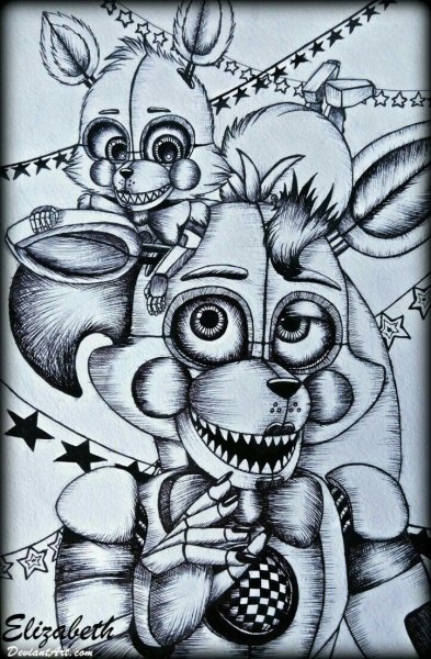 Наброски АНИМАТРОНИКОВ