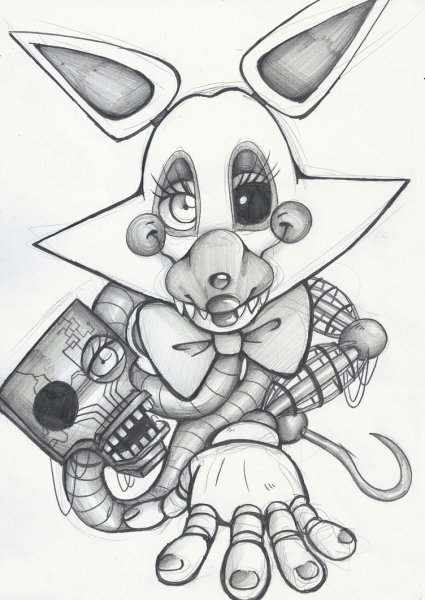 Эскизы АНИМАТРОНИКОВ