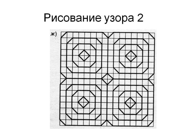 Кумир чертежник цикл орнамент