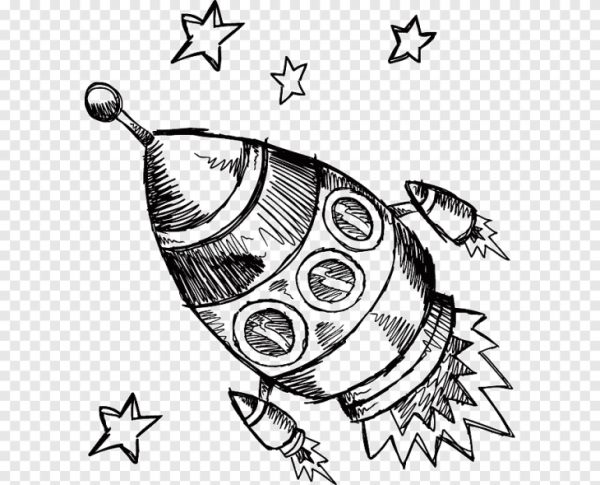 Раскраска космодром