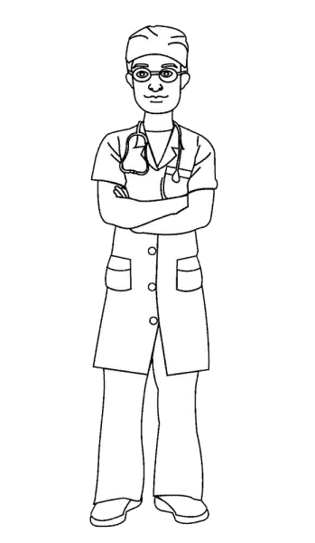 Раскраска пожарный для детей