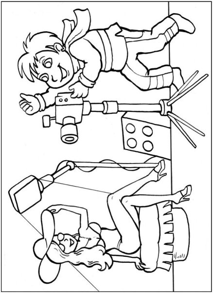 Рисование профессии