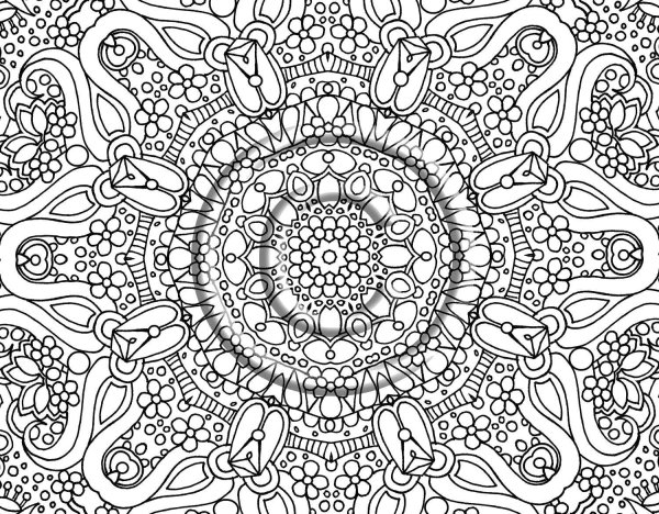 Раскраска антистресс