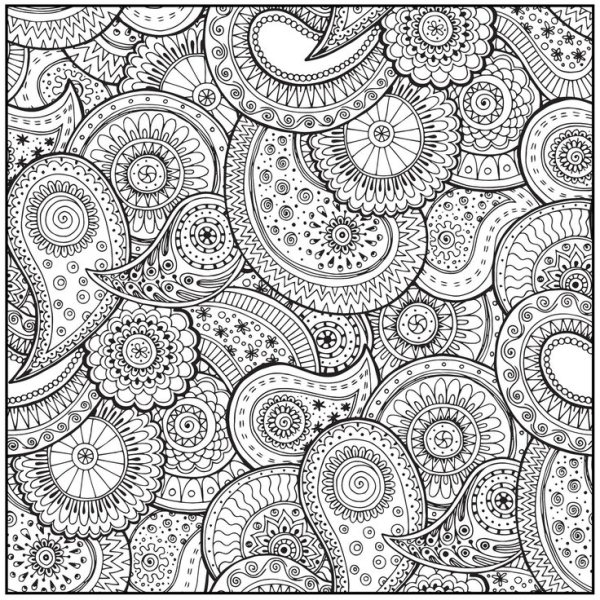 Узоры для раскрашивания