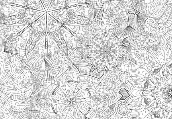 Мелкие рисунки для раскрашивания