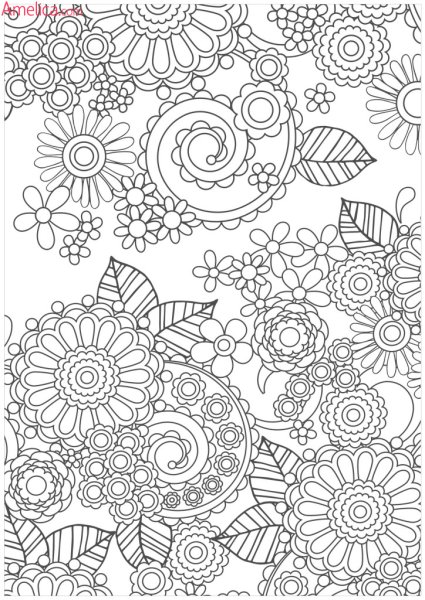 Мелкие раскраски