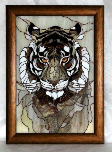 Витраж контур