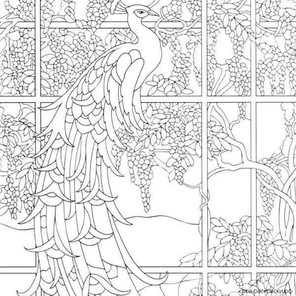 Раскраска мозаика для детей