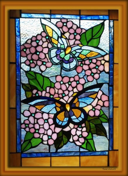 Витраж орнамент