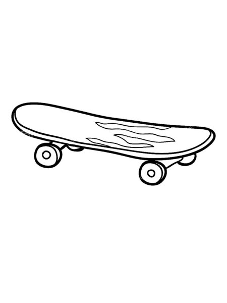 Скейтборд для рисования легко