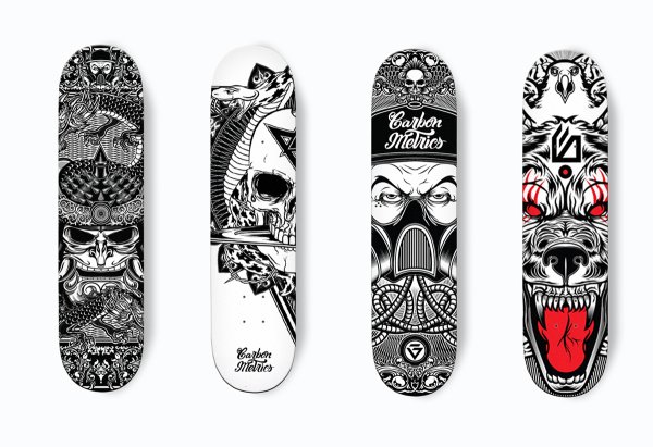 Дизайн скейтборда