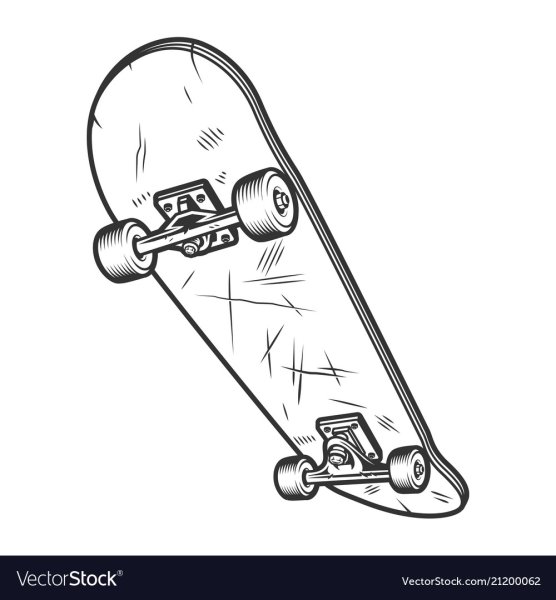 Скейтборд для рисования легко