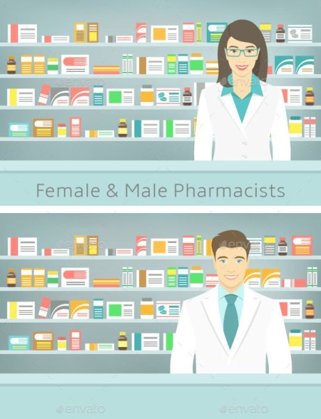 Человечек фармацевт