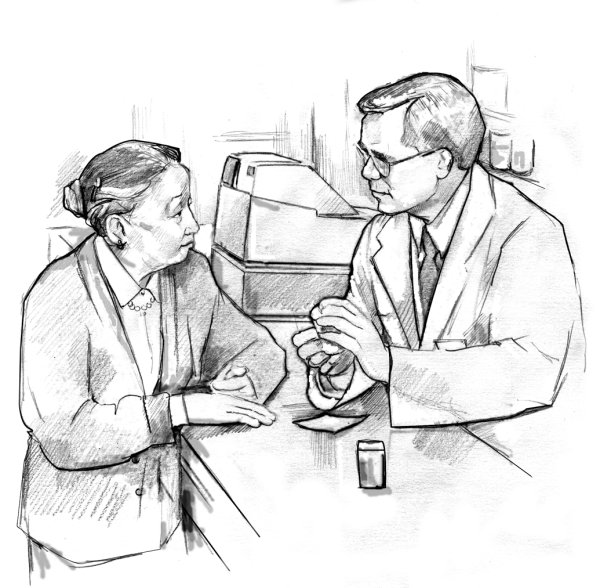 Фармацевт раскраска для детей