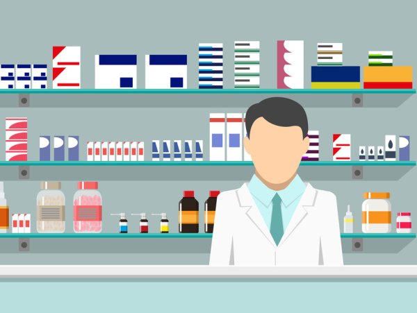 Фармацевт иллюстрация