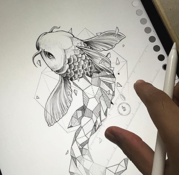 Необычные эскизы