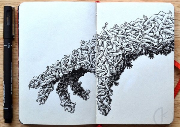 Рисунки которые разделяются