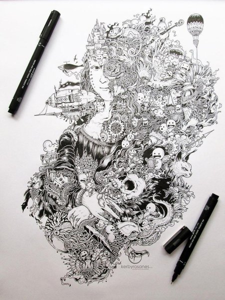 Kerby Rosanes геометрические животные