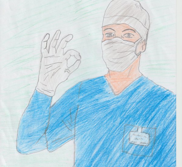 Хирург раскраска для детей