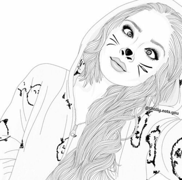 Рисунки для срисовки карандашом для подростков