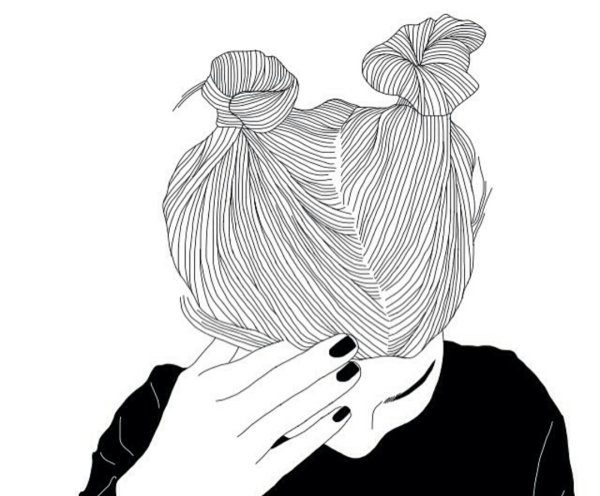 Тумблер для срисовки черно белые простые