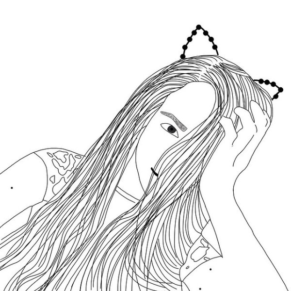 Девчачьи рисунки карандашом