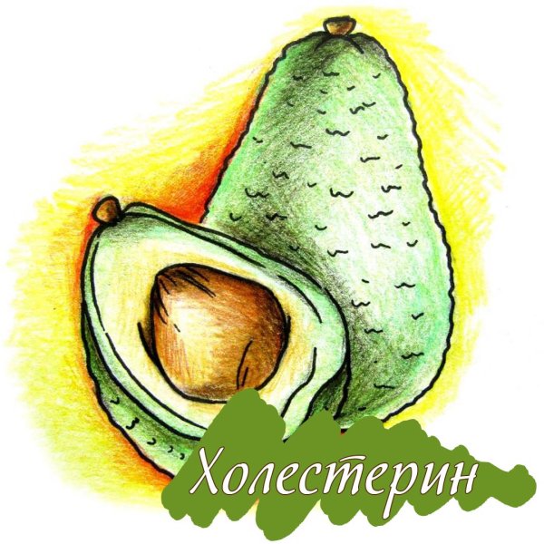 Постер авокадо