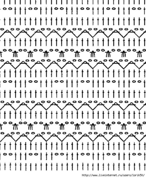 Узоры Ванессы Монторо со схемами