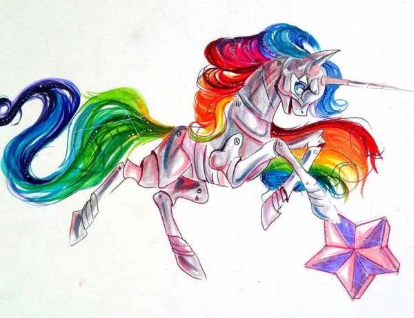 Пони красивые разноцветные