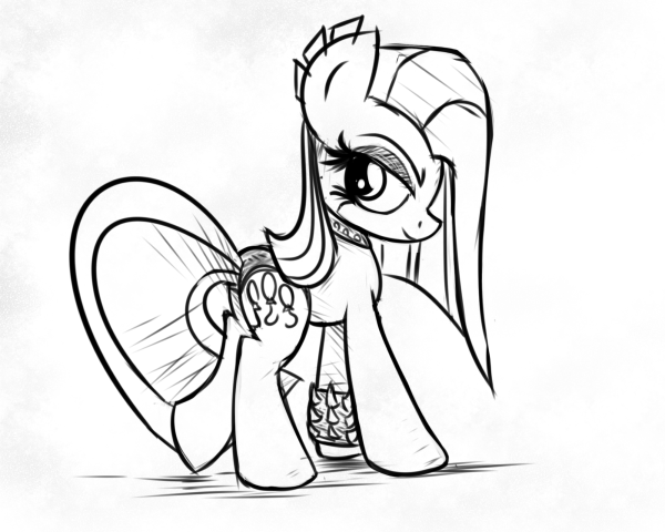 Пинкамина Диана Пай раскраска